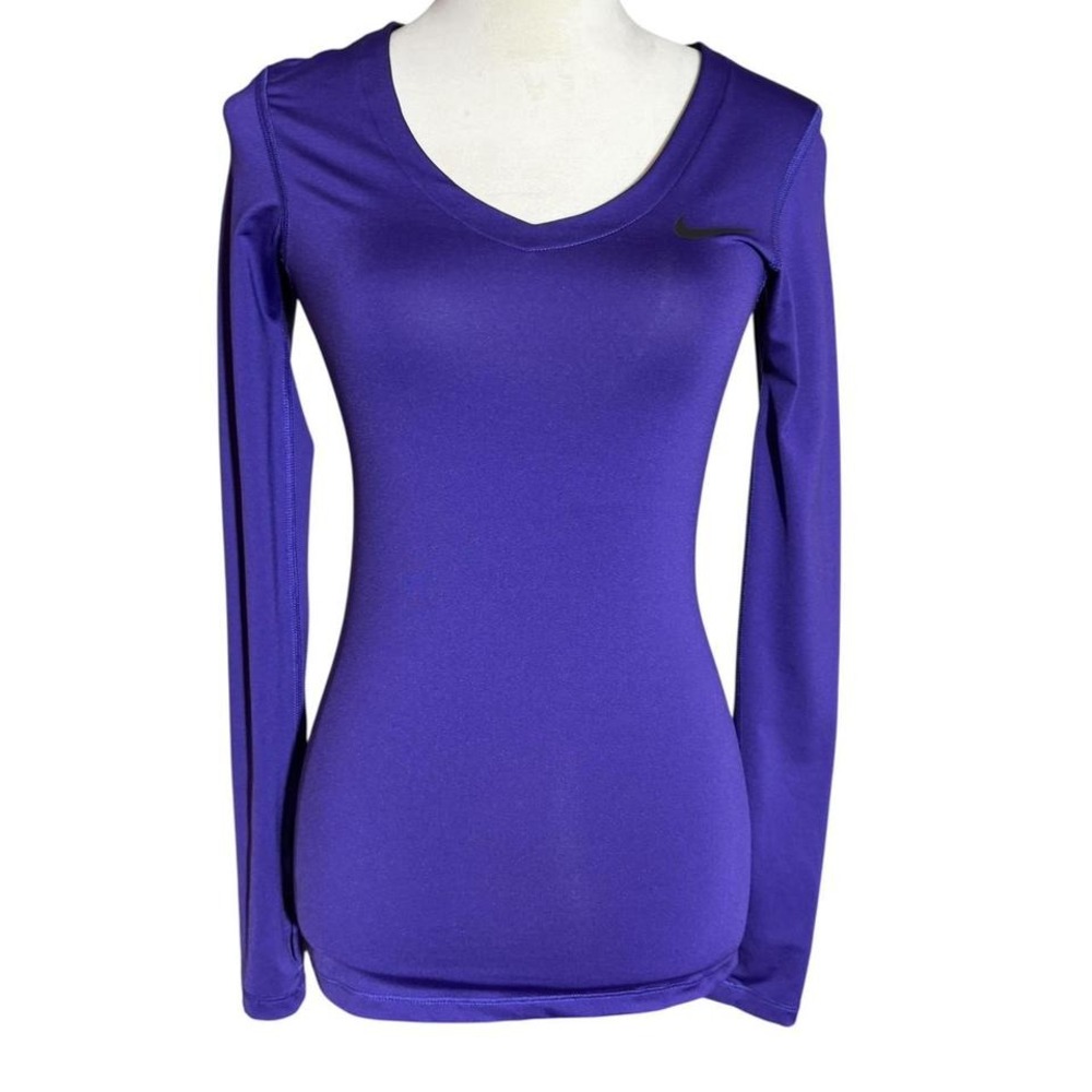 Nike Pro‎ XS Purple Compression Shirt